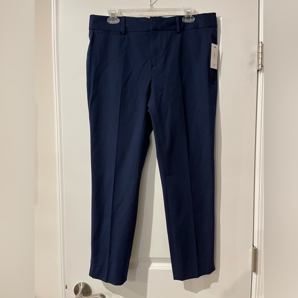 NWT Crown and ivy lightweight pants Navy Blue